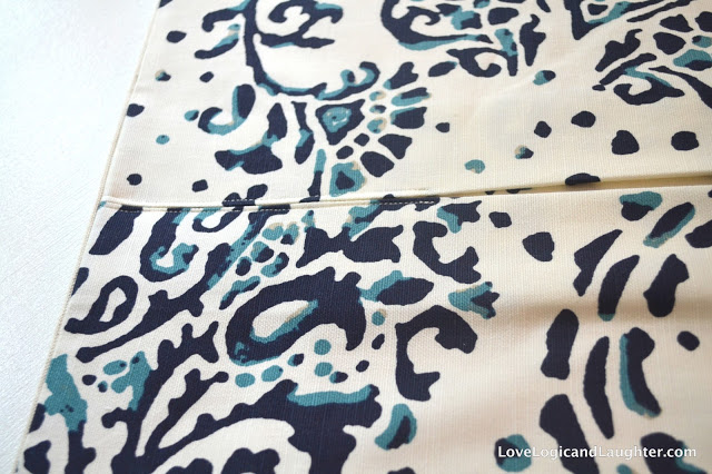 Box Pleat Valance Tutorial - Sewing a Valance from a Target Curtain ...